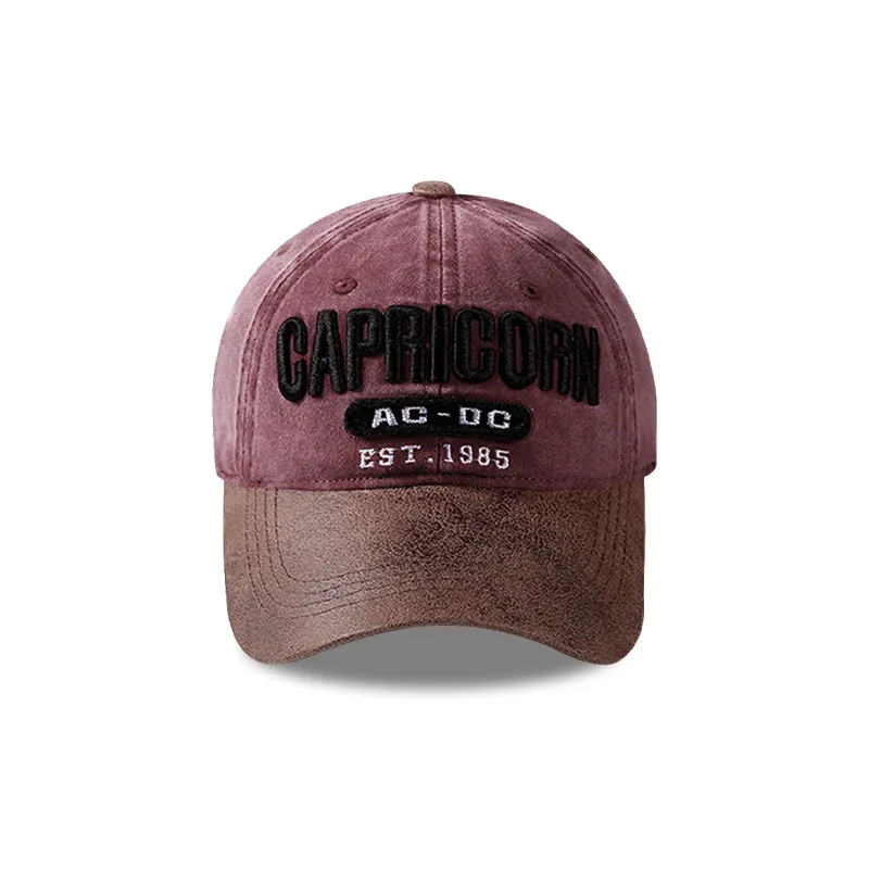 ZANC Cotton Baseball Caps Unisex Multiple Colors-3