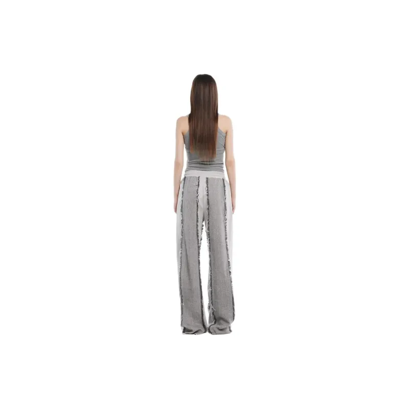 JAC FLEURANT Casual Pants Women's Gray-3