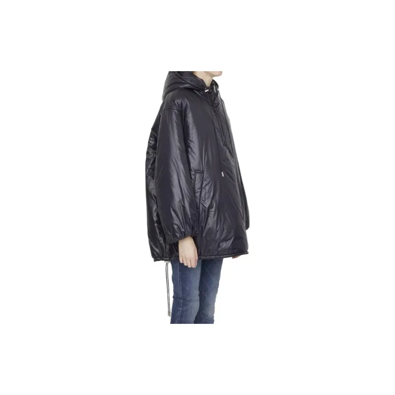 SAINT LAURENT Half Zip Hooded Jacket-4
