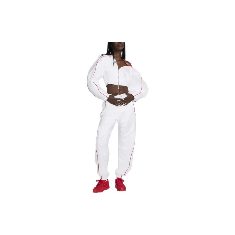 Jacquemus X Nike Short Asymmetrical Jacket Asia Sizing White-2