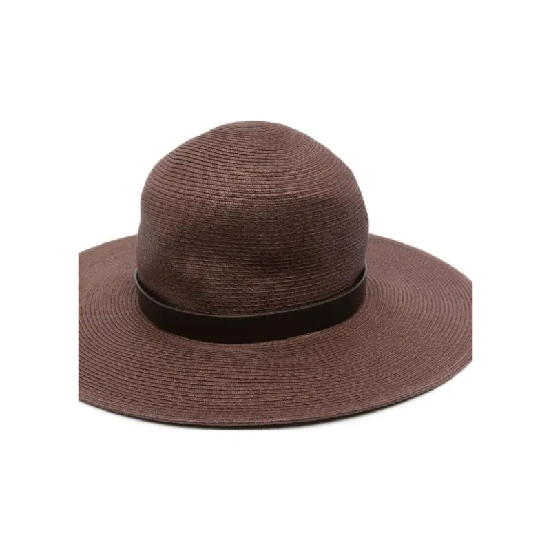 MaxMara Cotton Bucket Hats Women's Brown-2