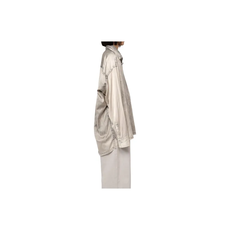 Maison Mihara Yasuhiro FW24 Shirt Women's Light Gray-4