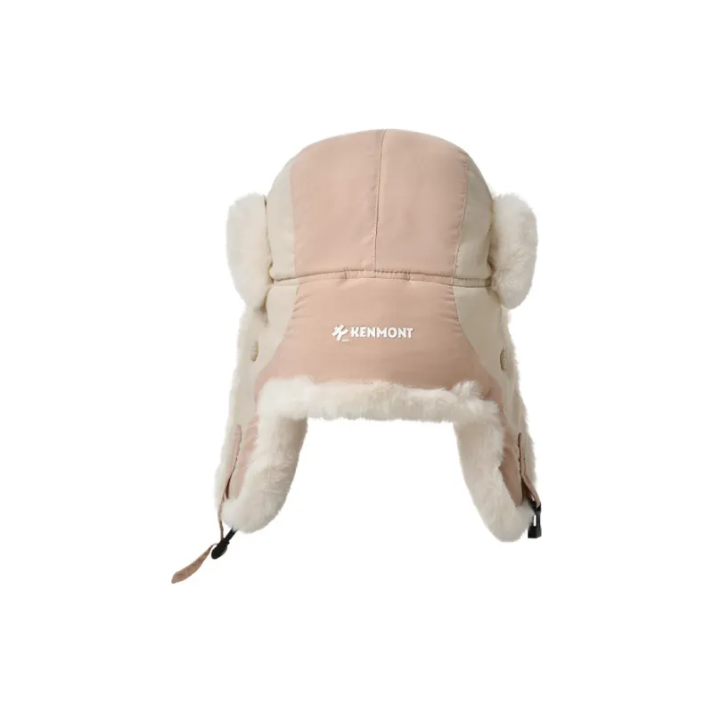 KENMONT Polyamide Trapper Hats Unisex Phantom Black/Pink Rose/Tea Brown-2