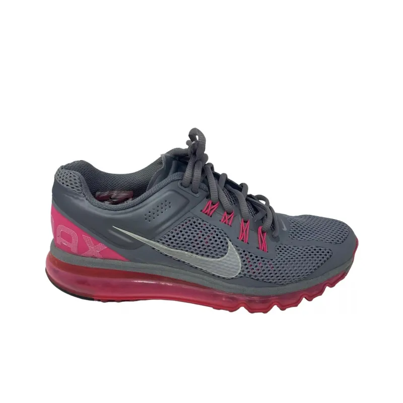 Nike Air Max+ 2013 Cool Grey Pink Force Women's-1