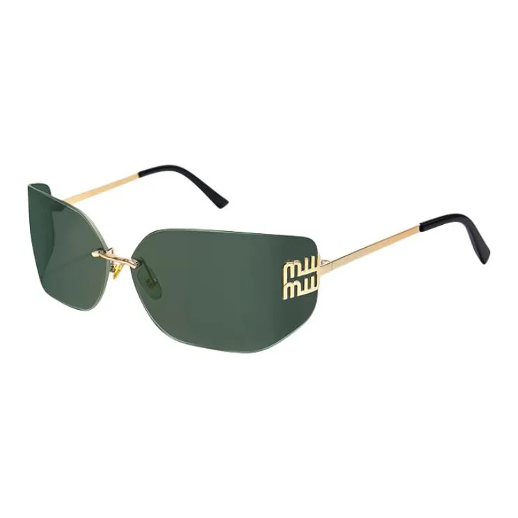 PARMU Metal PC Rectangular Sunglasses Unisex Gold-4
