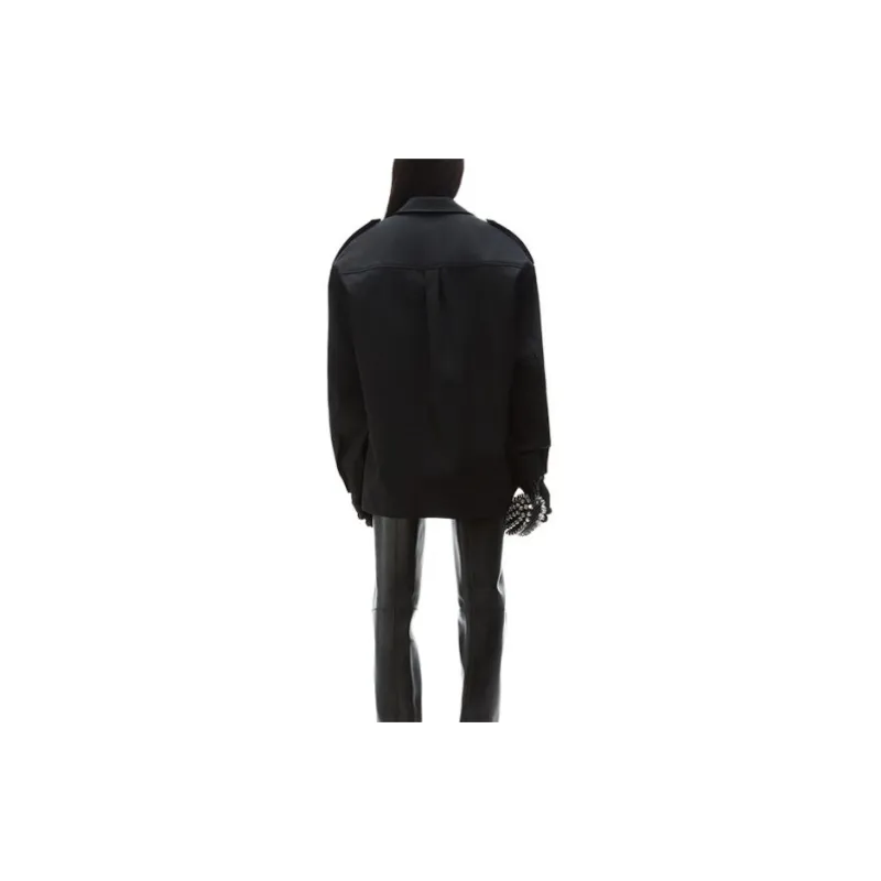 Alexander Wang Skort Detailed Pre Styled Shirt Romper-2