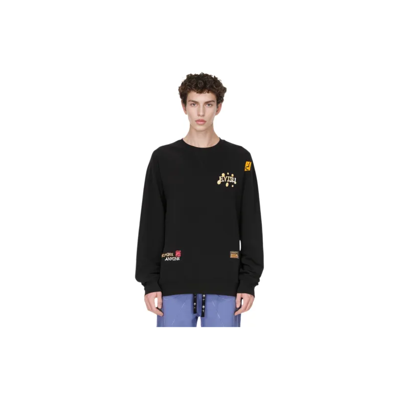 EVISU X Dragon Ball Z Co Branded Sweatshirts Men Black-2