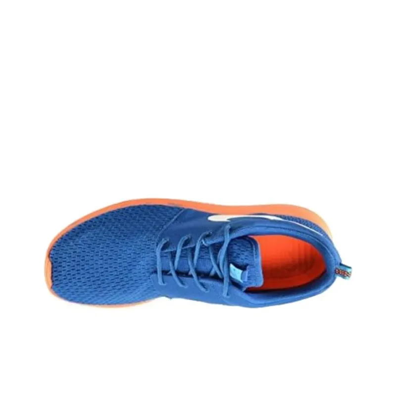 Nike Roshe Run Marble Military Blue Orange-1