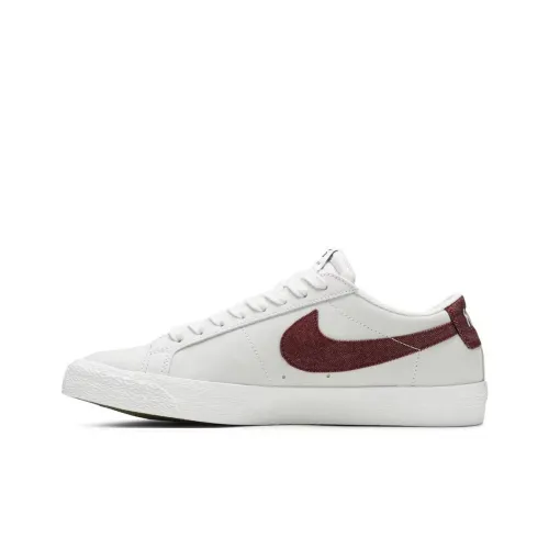 Nike SB Blazer Low Summit White Dark Team Red