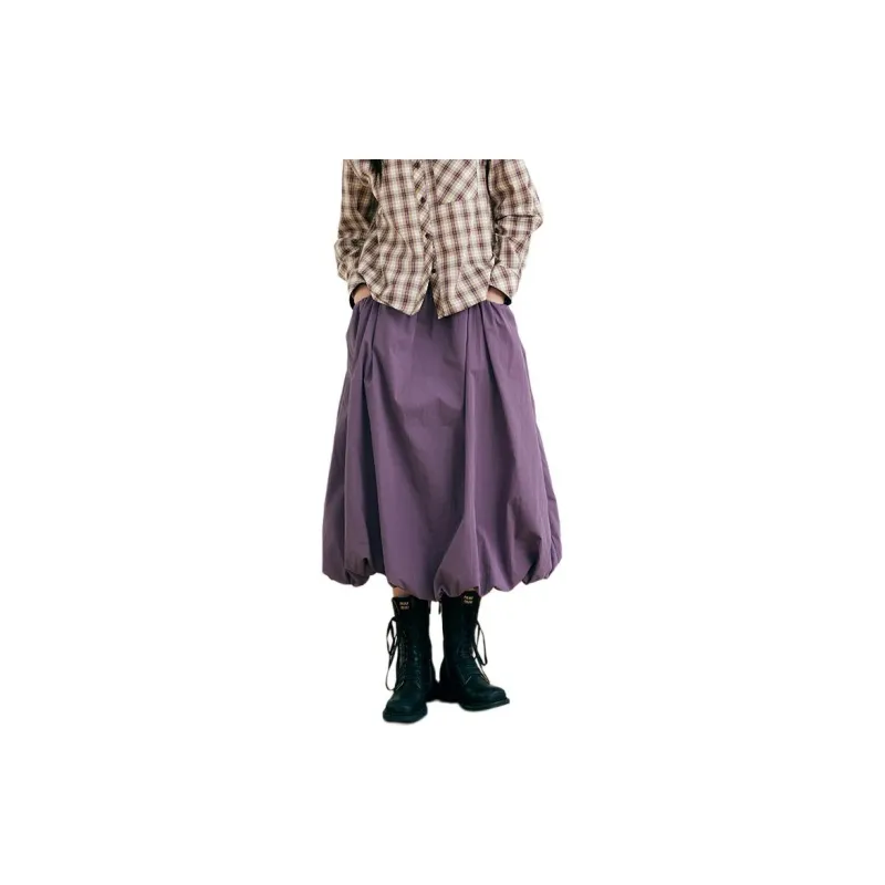 BLUEerror FW24 Casual Long Skirt Women's-5