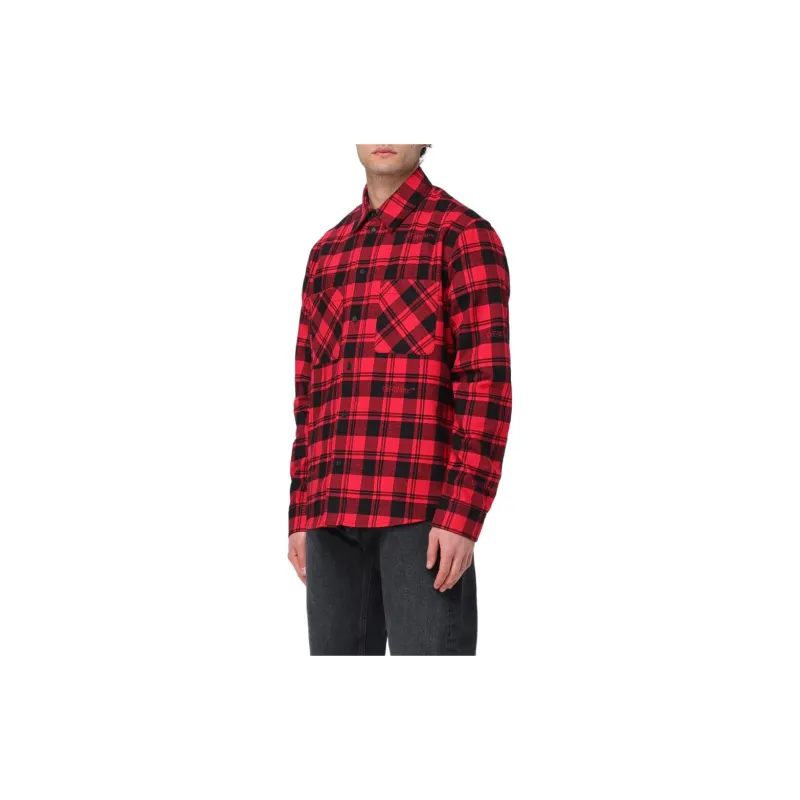 OFF WHITE Checked Long Sleeved Shirt-3