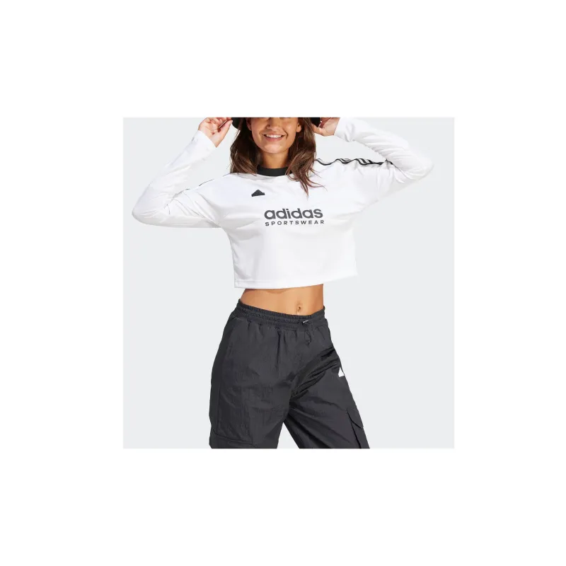 Adidas Raglan Sleeve T Shirt Women's White-3