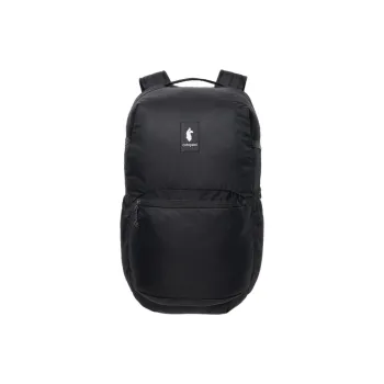 Cotopaxi Recycled Polyester Oxford Fabric Backpack Unisex Black