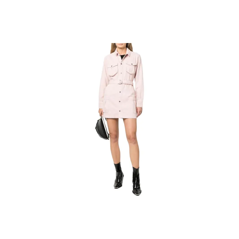 Ksubi Hazard Belted-waist Shirt Dress-1