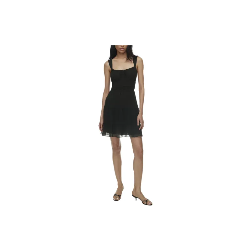 ARITZIA Sunday Best Martine Dress Slip Dresses Women's Black-2