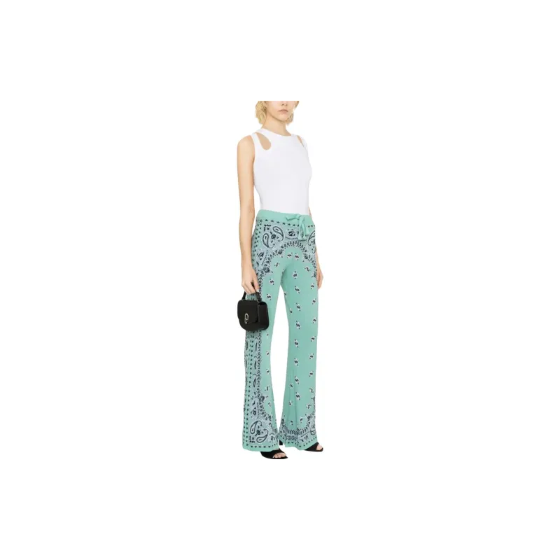 AMIRI Casual Pants Women's Green-3