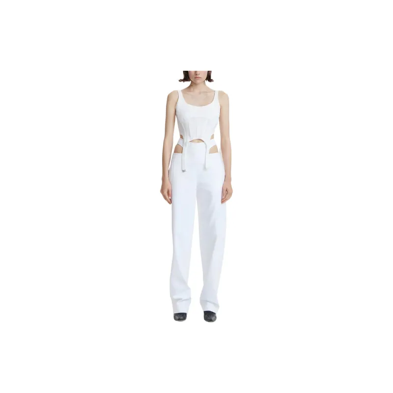 DION LEE Ribbed Combat Corset-4