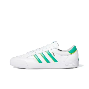 Nora Adidas Originals 'White Court Green Yellow'