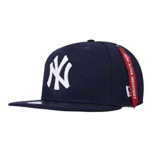 New Era Polyester Baseball Caps Unisex Navy Blue