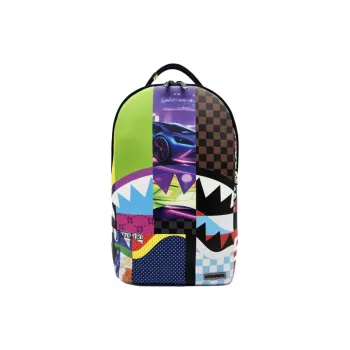 SPRAYGROUND Artificial Leather Backpack Unisex Brown