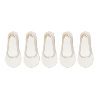 ROBINHOOD No Show Socks Women's 5 Pack