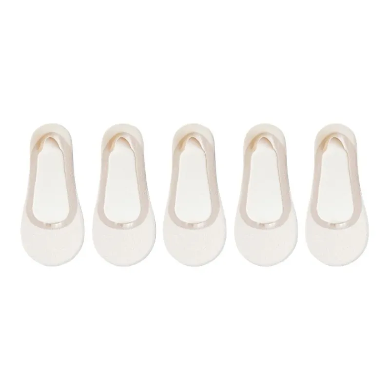ROBINHOOD No Show Socks Women's 5 Pack-22
