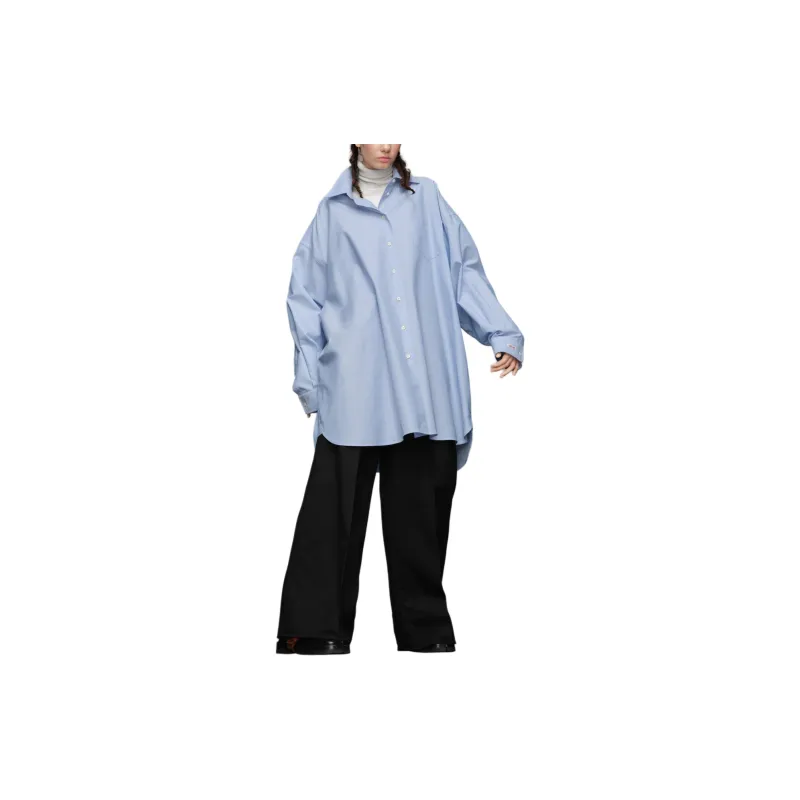 Maison Margiela Drop Shoulder Oversized Shirt-1