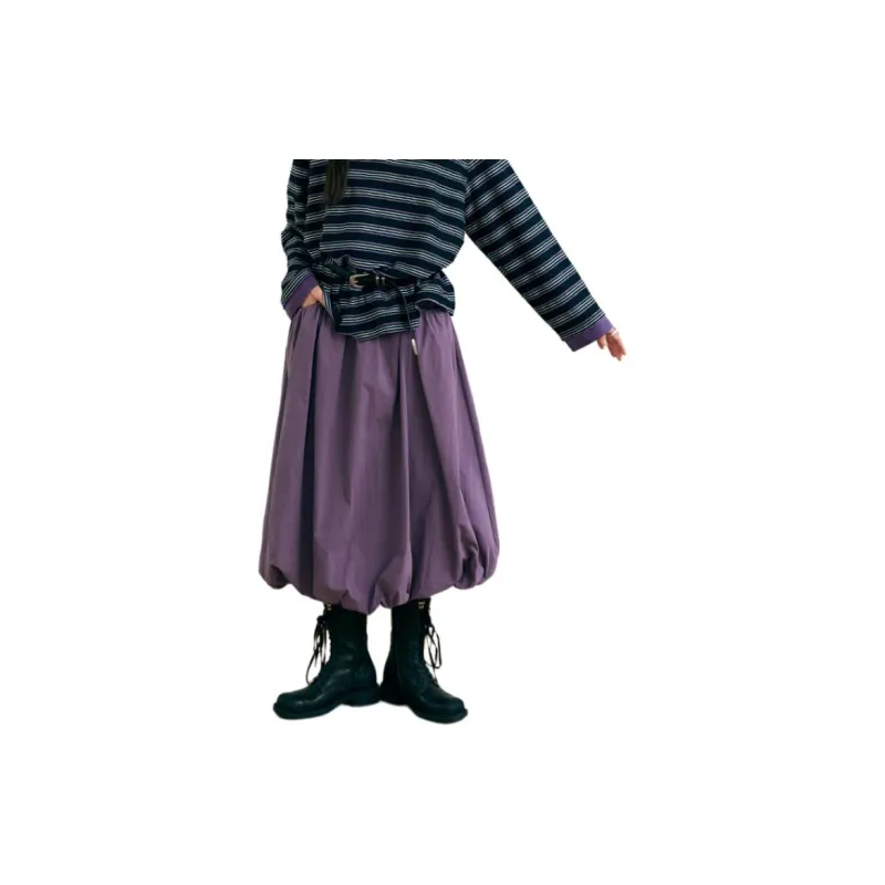 BLUEerror FW24 Casual Long Skirt Women's-4