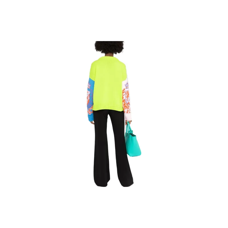 VERSACE SS22 Sweater Women's Green-2
