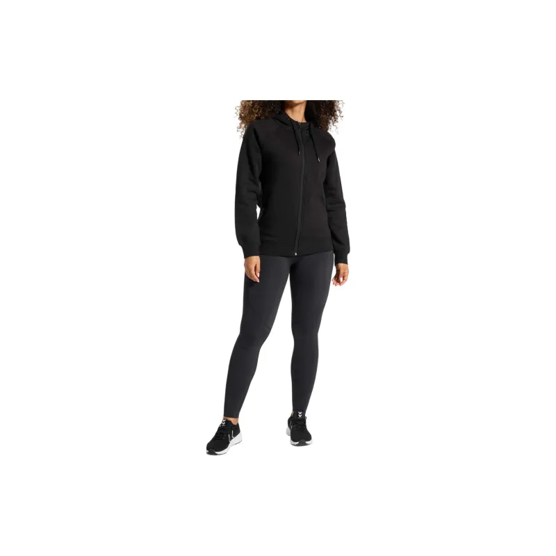 Hummel HmlRED HEAVY ZIP HOODIE WOMAN Jackets & Coats Women's Black-3