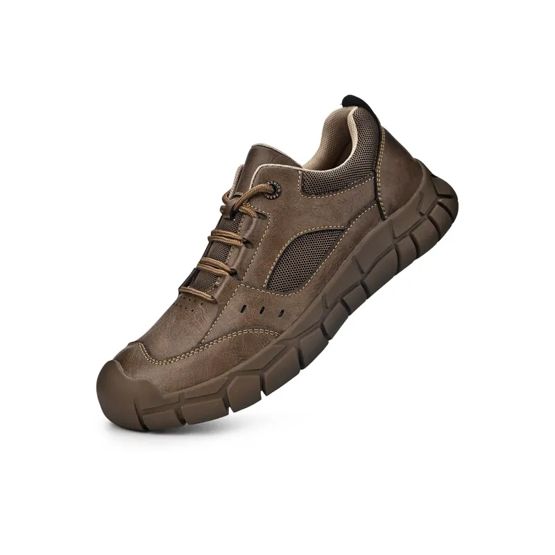 QIUTEXIONG Minimalist Style Versatile Athletic Shoes Wear-Resistant Low-Top Hiking/Trekking Shoes Men's-8