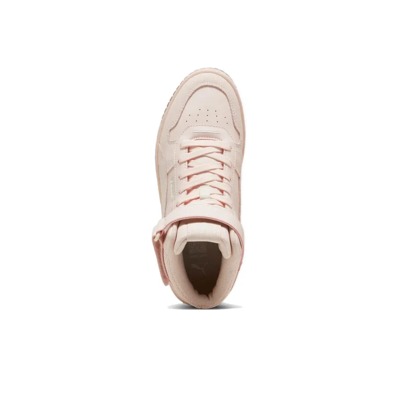 PUMA Carina Street Anti Slip Wear Resistant Mid Top Skateboard Shoes Women's Pink-3