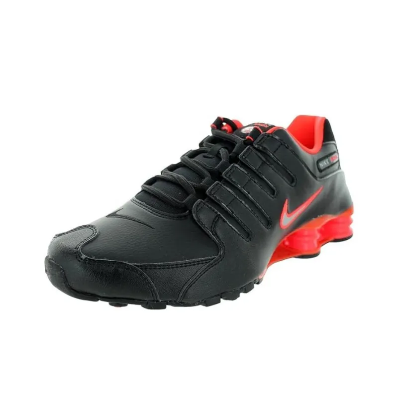 Nike Shox Nz Black Bright Crimson-1