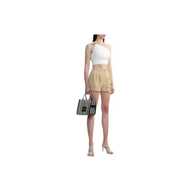 Aje Casual Shorts Women's Beige Yellow-2