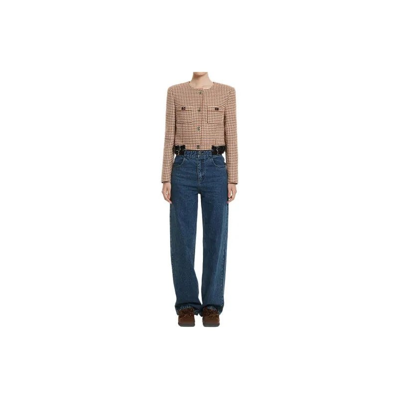 CALVIN LUO Spring And Summer Collection Jeans Women's-2