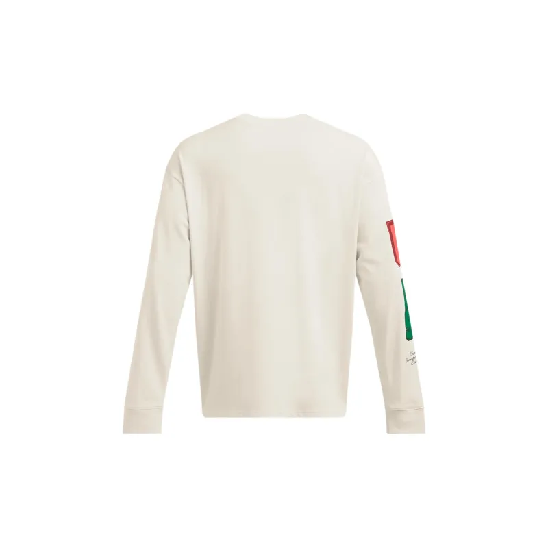 Under Armour CollegiateScript T Shirt Men's Peak White-1