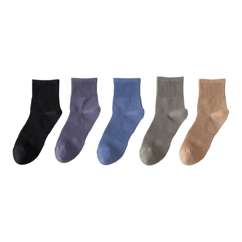 Yalu Mid Calf Socks Men's 5 Pack-17