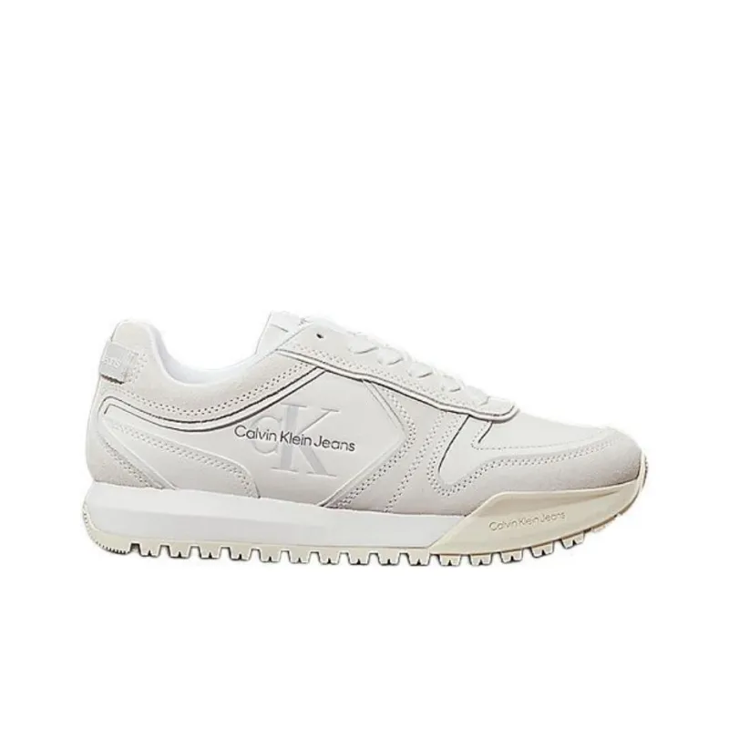 CKJ CALVIN KLEIN JEANS Low Top Casual Shoes Women's White-1