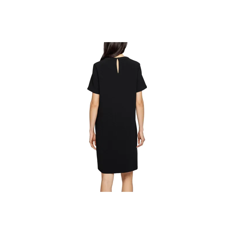 HUGO BOSS Short Sleeved Dress Women's Black-2