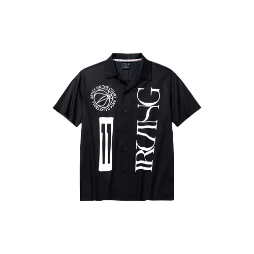 Anta Basketball Collection Shirt Men's Basic Black