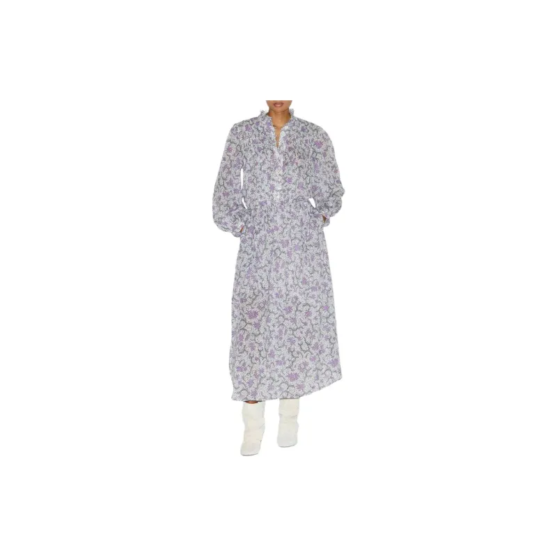 ISABEL MARANT ETOILE Dalida Floral print Cotton Dress-1
