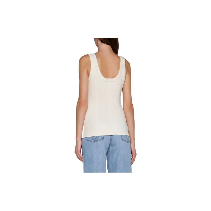 Bottega Veneta SS24 Tank Tops Women's White-3