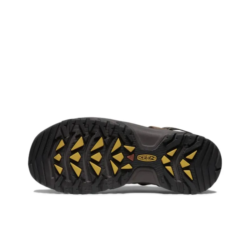 KEEN Targhee Slip Resistant River Trekking Shoes Men's Brown-4