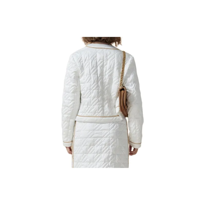 DKNY Jackets & Coats Women's White-4
