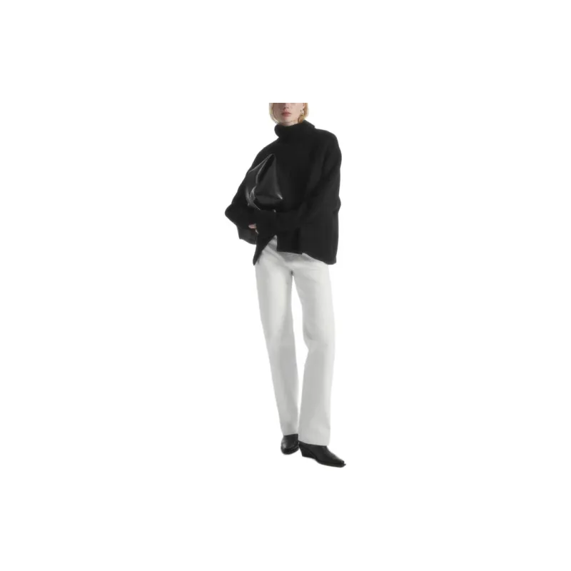 COS Jeans Women's White-3