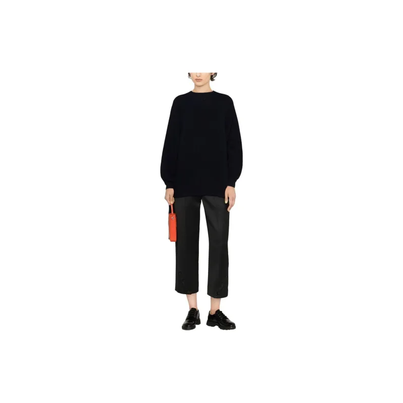 MSGM Puffball Tied Waist Crewneck Jumper-3