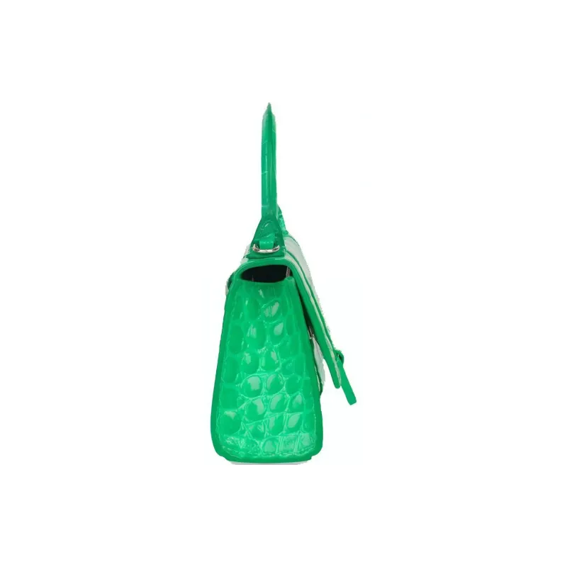 Balenciaga Cow Leather Handbag Mini Women's Green-2