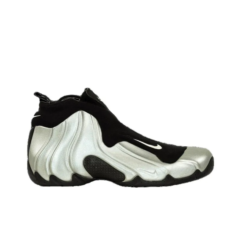 Nike Air Flightposite 'Sliver Black'-1