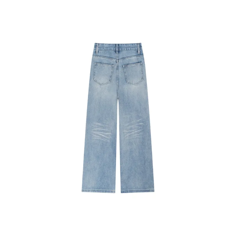 SNZX Jeans Women's Light Blue Pants-1