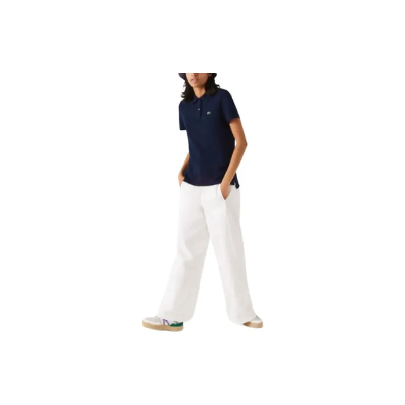 LACOSTE Logo patch Cotton piqué Polo Shirt-3